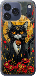 Силиконовый чехол China Cat для Apple iPhone 17 PRO - 6134u-4030 изображение 