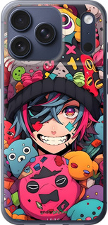 Силиконовый чехол Аниме парень для Apple iPhone 17 PRO - 6317u-4030 изображение 