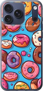 Силиконовый чехол Пончики для Apple iPhone 17 PRO - 6318u-4030 изображение 