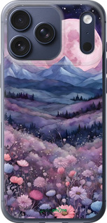 Силиконовый чехол Ночь луна арт для Apple iPhone 17 PRO - 6319u-4030 изображение 