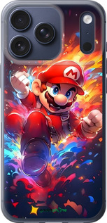 Силіконовий чехол Супер Маріо для Apple iPhone 17 PRO - 6342u-4030 изображение 