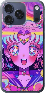 Силиконовый чехол Сейлор Мун 3 для Apple iPhone 17 PRO - 6352u-4030 изображение 