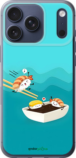 Силиконовый чехол Суши для Apple iPhone 17 PRO - 6354u-4030 изображение 