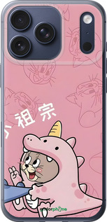 Силиконовый чехол Том и джерри 2 для Apple iPhone 17 PRO - 6359u-4030 изображение 