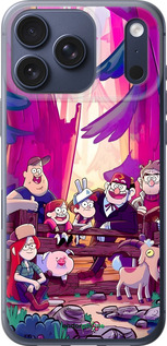 Силиконовый чехол Гравити Фолз для Apple iPhone 17 PRO - 6365u-4030 изображение 