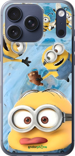 Силиконовый чехол Миньоны для Apple iPhone 17 PRO - 6386u-4030 изображение 