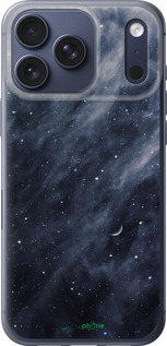 Силиконовый чехол Голубые облака, Голубая луна для Apple iPhone 17 PRO - 6398u-4030 изображение 