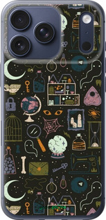 Силиконовый чехол Колдовской принт для Apple iPhone 17 PRO - 6425u-4030 изображение 