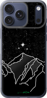 Силиконовый чехол Минималистический горный пейзаж для Apple iPhone 17 PRO - 6438u-4030 изображение 