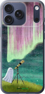 Силиконовый чехол Привидение и звезды для Apple iPhone 17 PRO - 6443u-4030 изображение 