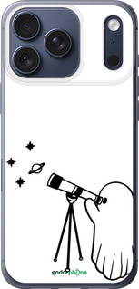 Силиконовый чехол Привидение астроном для Apple iPhone 17 PRO - 6444u-4030 изображение 