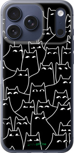 Силиконовый чехол С изображением кошек для Apple iPhone 17 PRO - 6470u-4030 изображение 