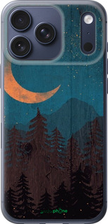 Силиконовый чехол Звездный лес для Apple iPhone 17 PRO - 6480u-4030 изображение 