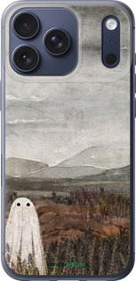 Силиконовый чехол Одинокий призрак на фоне гор для Apple iPhone 17 PRO - 6486u-4030 изображение 