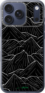 Силиконовый чехол С изображением Темных гор для Apple iPhone 17 PRO - 6489u-4030 изображение 