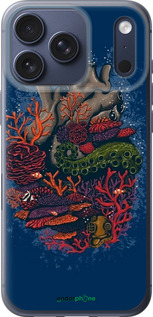 Силиконовый чехол Сердце моря для Apple iPhone 17 PRO - 6506u-4030 изображение 