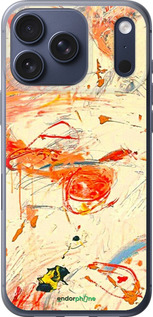 Силиконовый чехол Динамичная картина с хаотичными мазками для Apple iPhone 17 PRO - 6540u-4030 изображение 