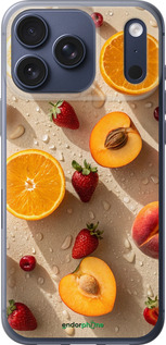 Силиконовый чехол Фрукты 3 для Apple iPhone 17 PRO - 6703u-4030 изображение 