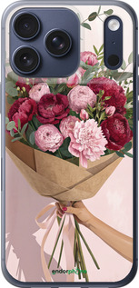 Силиконовый чехол Пионы 1 для Apple iPhone 17 PRO - 6705u-4030 изображение 