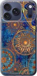 Силіконовий чохол 'Золотий візерунок' для iPhone 17 PRO зображення 7