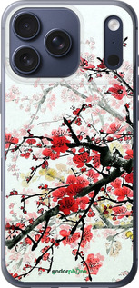 Силиконовый чехол Цветущий куст для Apple iPhone 17 PRO - 831u-4030 изображение 