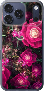 Силиконовый чехол Абстрактные цветы 3 для Apple iPhone 17 PRO - 850u-4030 изображение 