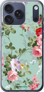 Силиконовый чехол Цветочные обои 2 для Apple iPhone 17 PRO - 862u-4030 изображение 