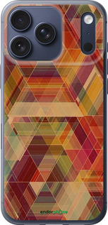 Силиконовый чехол Геометрический узор для Apple iPhone 17 PRO - 904u-4030 изображение 