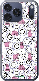 Силиконовый чехол Смешные коты для Apple iPhone 17 PRO - 907u-4030 изображение 