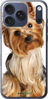 Силіконовий чехол Йоркширський тер'єр із хвостиком для Apple iPhone 17 PRO - 930u-4030 изображение 