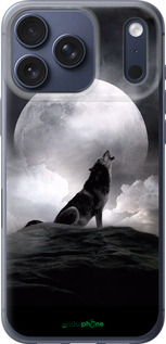 Силиконовый чехол Воющий волк для Apple iPhone 17 PRO - 934u-4030 изображение 