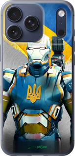 Силиконовый чехол Украинский киборг для Apple iPhone 17 PRO - 980u-4030 изображение 