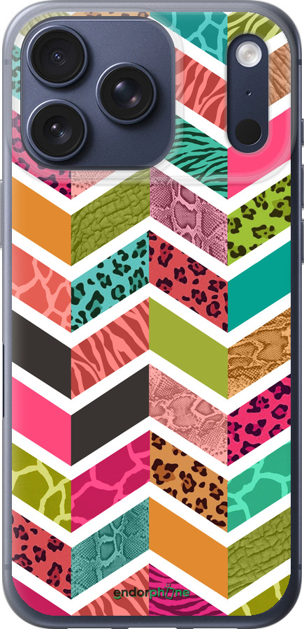 Силиконовый чехол Шеврон v3 для Apple iPhone 17 PRO - 1058u-4030 изображение 