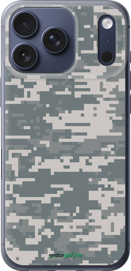 Силіконовий чехол Камуфляж для Apple iPhone 17 PRO - 1085u-4030 изображение 