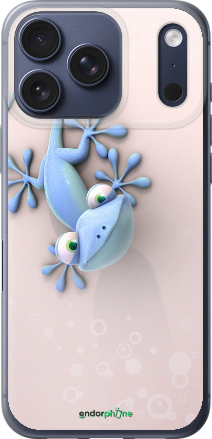 Силиконовый чехол Геккончик для Apple iPhone 17 PRO - 1094u-4030 изображение 