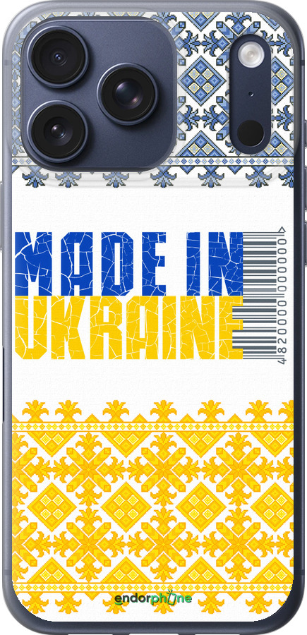 Силиконовый чехол Made in Ukraine для Apple iPhone 17 PRO - 1146u-4030 изображение 