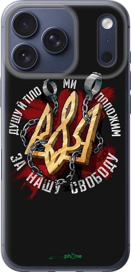 Силиконовый чехол Свобода для Apple iPhone 17 PRO - 1157u-4030 изображение 