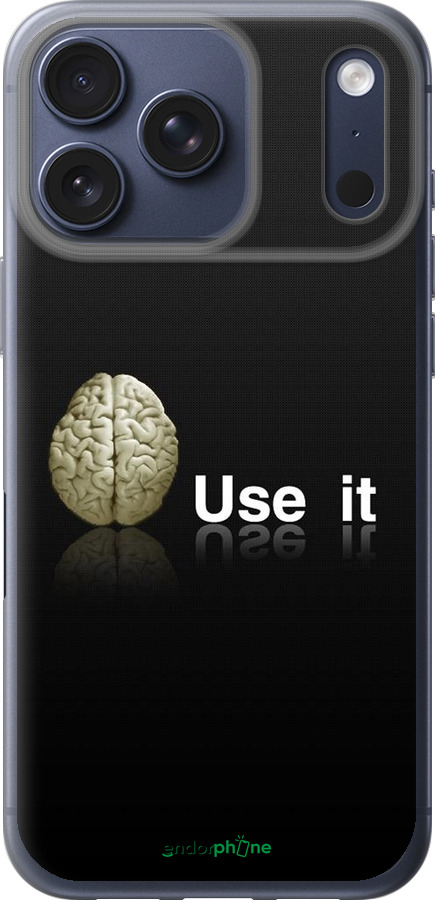 Силиконовый чехол Use it для Apple iPhone 17 PRO - 207u-4030 изображение 