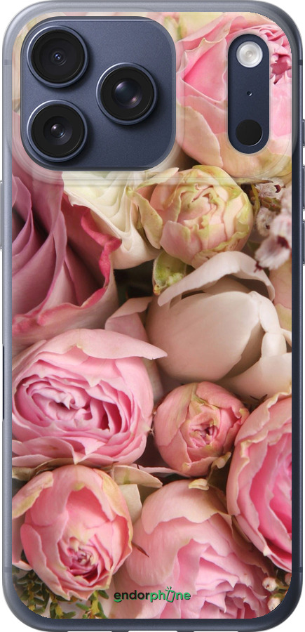 Силиконовый чехол Розы v2 для Apple iPhone 17 PRO - 2320u-4030 изображение 
