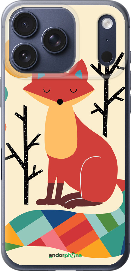 Силіконовий чехол Rainbow fox для Apple iPhone 17 PRO - 4010u-4030 изображение 