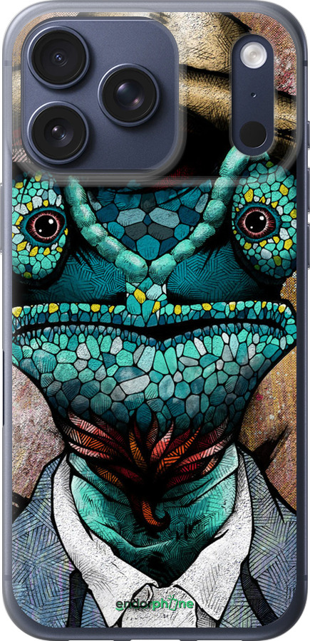 Силиконовый чехол Хамелеон в розыске для Apple iPhone 17 PRO - 4030u-4030 изображение 