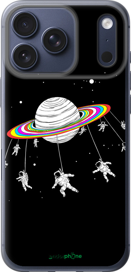 Силиконовый чехол Лунная карусель для Apple iPhone 17 PRO - 4136u-4030 изображение 