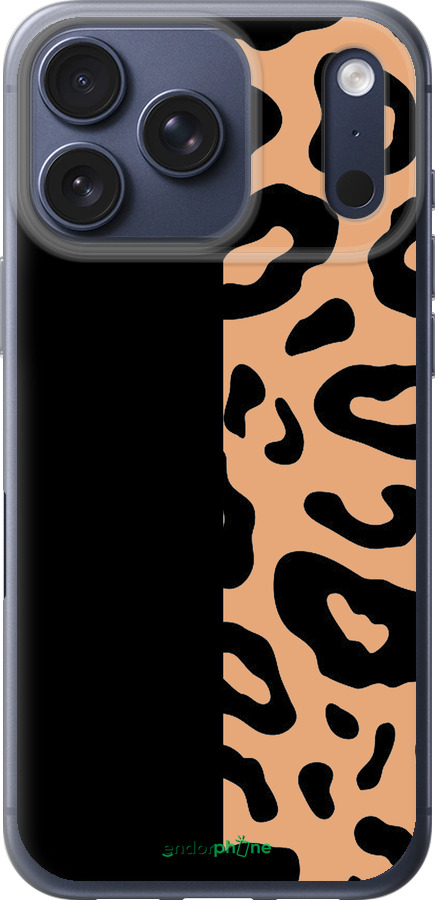 Силиконовый чехол Пятна леопарда для Apple iPhone 17 PRO - 4269u-4030 изображение 