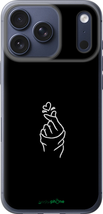 Силиконовый чехол Love You для Apple iPhone 17 PRO - 4298u-4030 изображение 