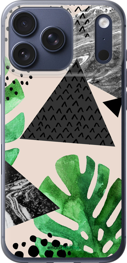 Силиконовый чехол Монстера для Apple iPhone 17 PRO - 4304u-4030 изображение 