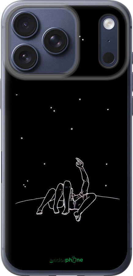 Силиконовый чехол Романтика для Apple iPhone 17 PRO - 4306u-4030 изображение 