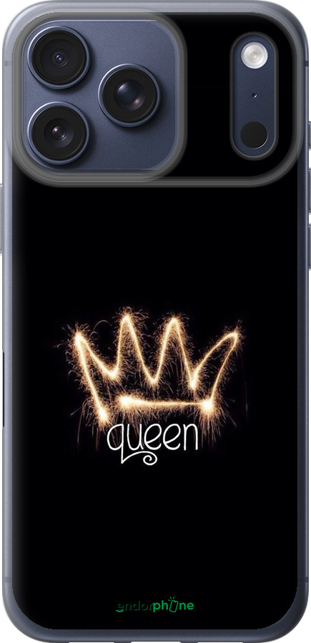 Силиконовый чехол Корона для Apple iPhone 17 PRO - 4337u-4030 изображение 