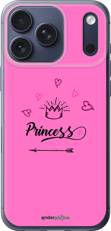 Силіконовий чехол Princess для Apple iPhone 17 PRO - 4361u-4030 изображение 