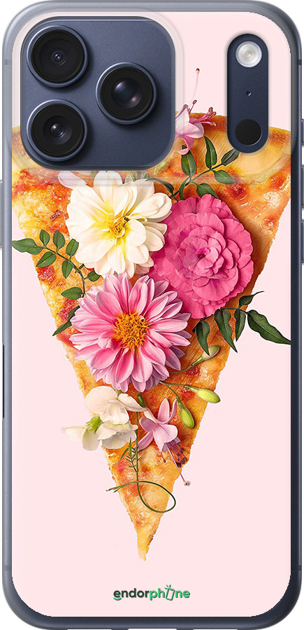 Силиконовый чехол pizza для Apple iPhone 17 PRO - 4492u-4030 изображение 