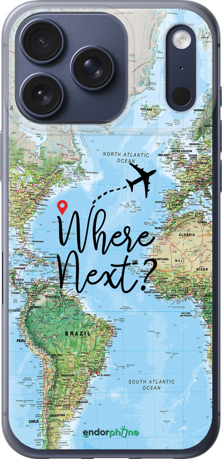 Силиконовый чехол Путешествие для Apple iPhone 17 PRO - 4503u-4030 изображение 